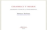 Gramsci y Marx. Hegemonía y poder en la teoría marxista - Néstor Kohan