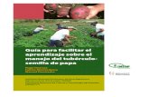 Guía para facilitar el aprendizaje sobre el manejo del tubérculo-semilla de papa