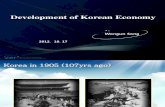 Desarrollo de la Economía Coreana