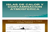 Islas de Calor y Contaminacion Atmosferica