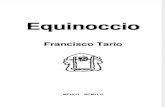Francisco Tario - Equinoccio
