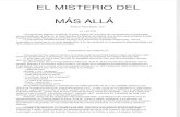 El Misterio Del Más Allá. Antonio Royo Marín, O.P.