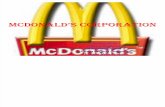 OB Presentation McDonald's Corporation