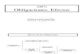 (007) Obligaciones (2) Efectos