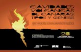 Cavidades volcánicas de Canarias: tipos y génesis