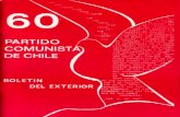 Boletín del Exterior Partido Comunista de Chile Nº60