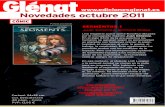 Novedades Glénat Octubre 2011 (Castellano)
