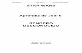Watson, Jude - Star Wars - El Alzamiento Del Imperio - Aprendiz de Jedi 06 - Sendero Desconocido