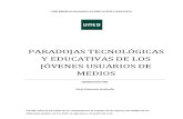 PARADOJAS TECNOLÓGICAS Y EDUCATIVAS DE LOS JUM - Alicia Zubiarrain