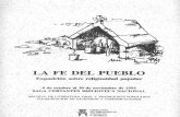 La Fe Del Pueblo; Expo Sic Ion Sobre La Religiosidad