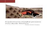 El patrimonio mundial peruano visto desde Altamira