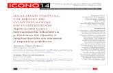 Icono14. A9/V2. Realidad Virtual. Un medio de comunicación de contenidos