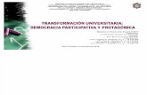 Transformación Universitaria_Democracia Participativa y Protagónica