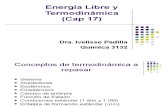 Energia Libre y Termodinámica (Cap. 17)