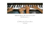 Melodías de Venezuela. Orlando Paredes