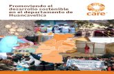 Promoviendo el desarrollo sostenible en Huancavelica