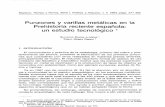 Rovira, S. y Gómez, P. Punzones y varillas metálicas, estudio tecnológico. 1994
