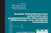 Euskal fiskalitatearen azterketa (2010)