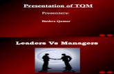 TQM FINALL Presentation