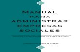 Manual para administrar empresas sociales...por Corporación Simon de Cirene