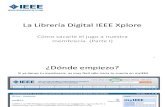 La Librería Digital IEEE Xplore