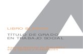 Libro Blanco Titulacion de Grado en Trabajo Social