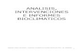 Analisis, Intervenciones e Informes Bioclimáticos