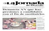 5011 - La Jornada de Oriente Puebla - 2015/03/31