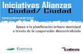 Newsletter Iniciativas Alianzas Ciudad Ciudad