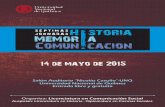 Programa VII Jornadas Historia, Memoria y Comunicación