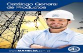 Catálogo General de Productos Manelsa