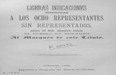 1876 Ligeras indicaciones dirigidas a los autores del "El pueblo de Benamejí"
