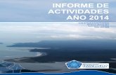 Informe de actividades 2014