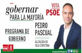 Programa Electoral PSOE Isla Cristina 2015