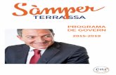 Sàmper Terrassa - Programa de Govern 2015-2019