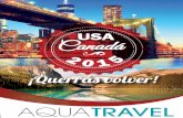 Catálogo Estados Unidos y Canadá 2015. Aquatravel