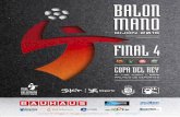 Revista Oficial Final 4 Copa del Rey de Balonmano