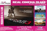 Programación Real Cinema Olías del 4 al 11 de junio