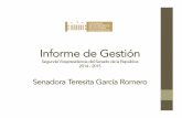 Informe de Gestión Teresita García