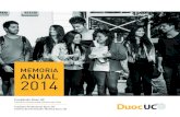 Memoria Anual 2014 - Duoc UC