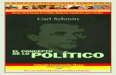 Libro no 845 el concepto de lo político schmitt, carl colección e o junio 14 de 2014
