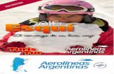 Esqui sudamerica 2015 aerolíneas argentinas