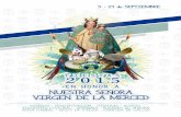 REVISTA INFORMATIVA Fiestas VIRGEN LA MERCED 2015 2