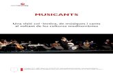 MUSICANTS - Una visió col· lectiva, de músiques i cants al voltant de les cultures mediterrànies