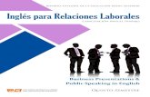 Inglés para Relaciones Laborales Business Presentations