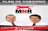 Plan de Gobierno MNR 2016-2020