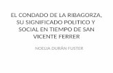 El Condado de Ribagorza, su significado político y social en tiempo de San Vicente Ferrer