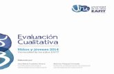 Evaluación cualitativa 2014