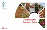 Políticas Agrarias del Ministerio de Agricultura y Riego, Avances y Retos