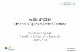 Resum Informe ACEBA_Central de Resultats 2014